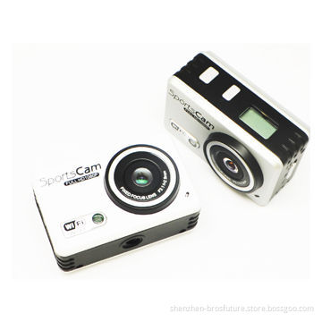 Wi-Fi sports camera, 1080p full HD 5MP, 120°, 20m waterproof